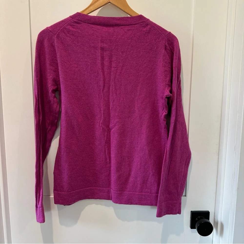 J Crew cotton-wool blend Teddie sweater. Size M